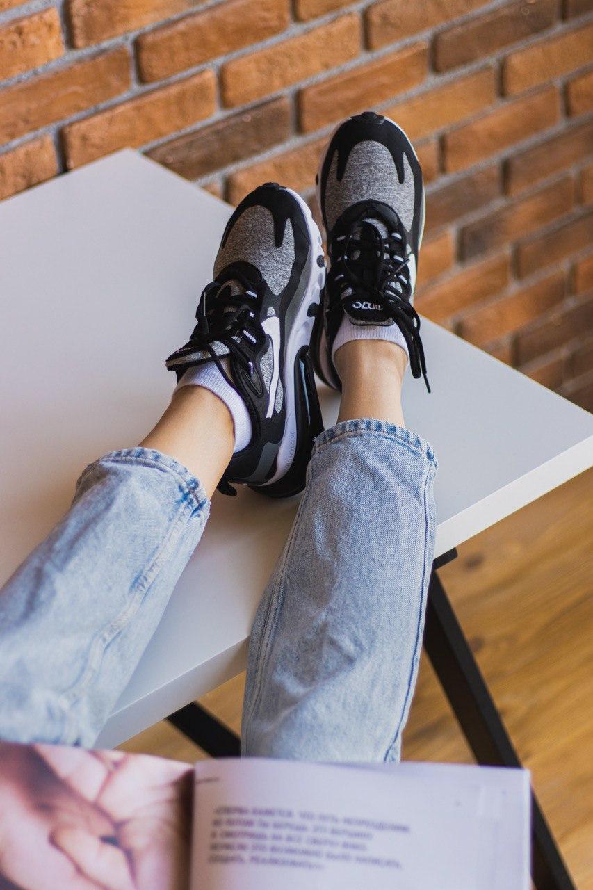 Nike Air Max 270 React Black Grey