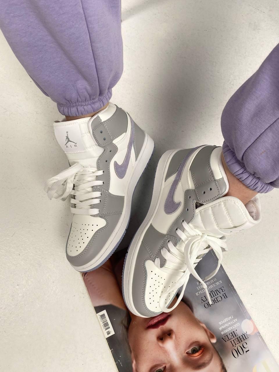 Nike Air Jordan 1 Retro Mid Grey Blue