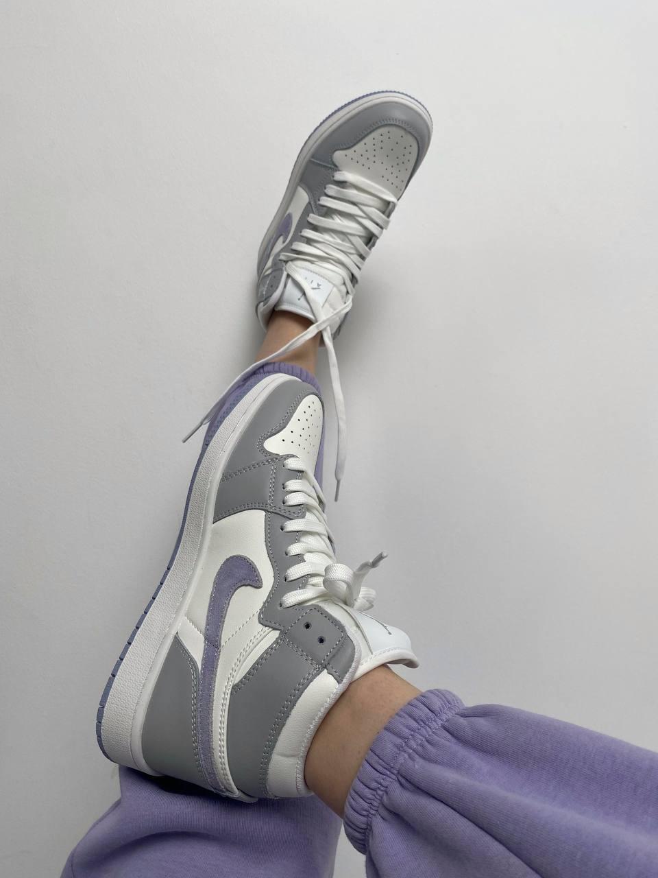 Nike Air Jordan 1 Retro Mid Grey Blue