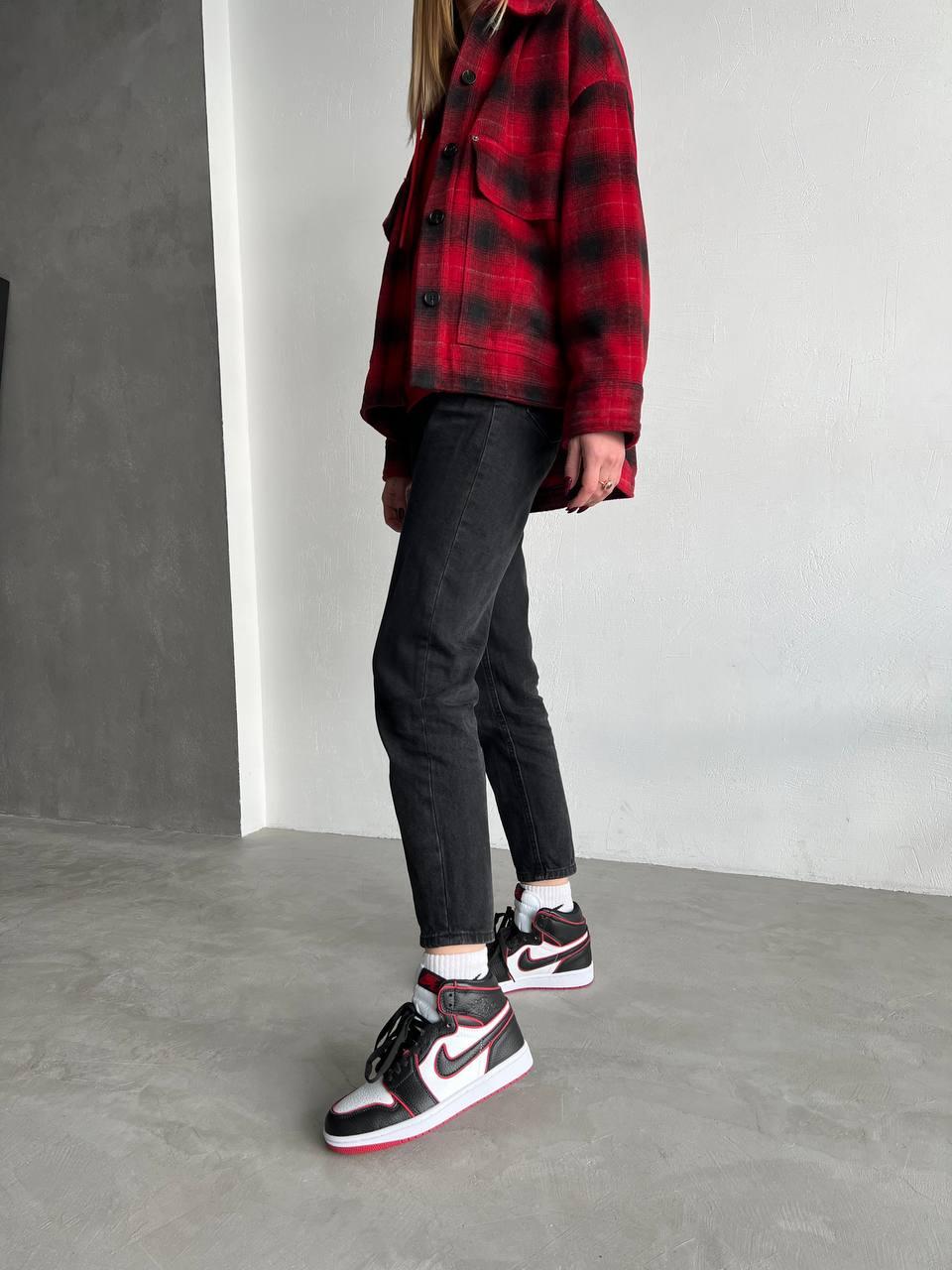 Nike Air Jordan 1 Retro Mid Black Red White