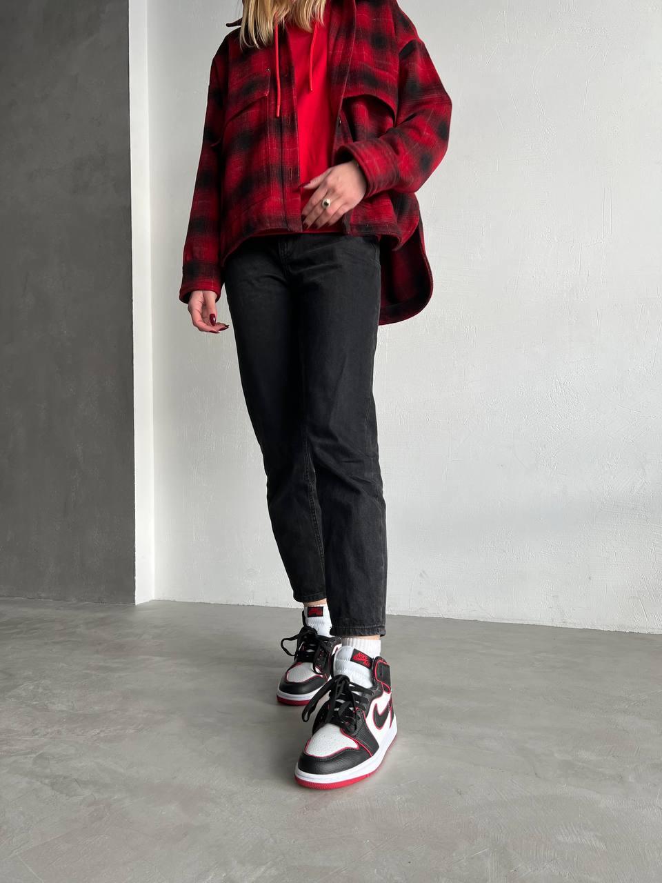 Nike Air Jordan 1 Retro Mid Black Red White