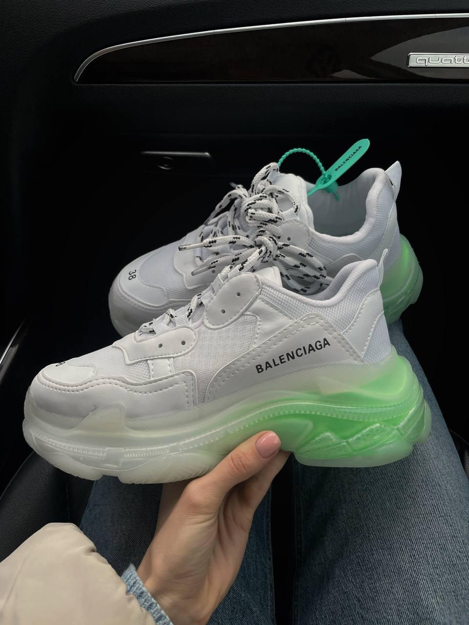 Balenciaga Triple S Light Green