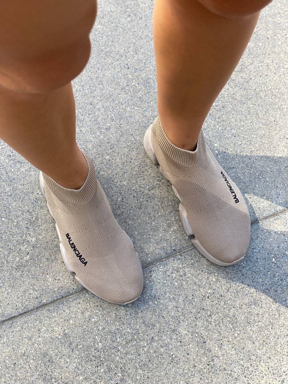 Balenciaga Speed Trainer Beige 2