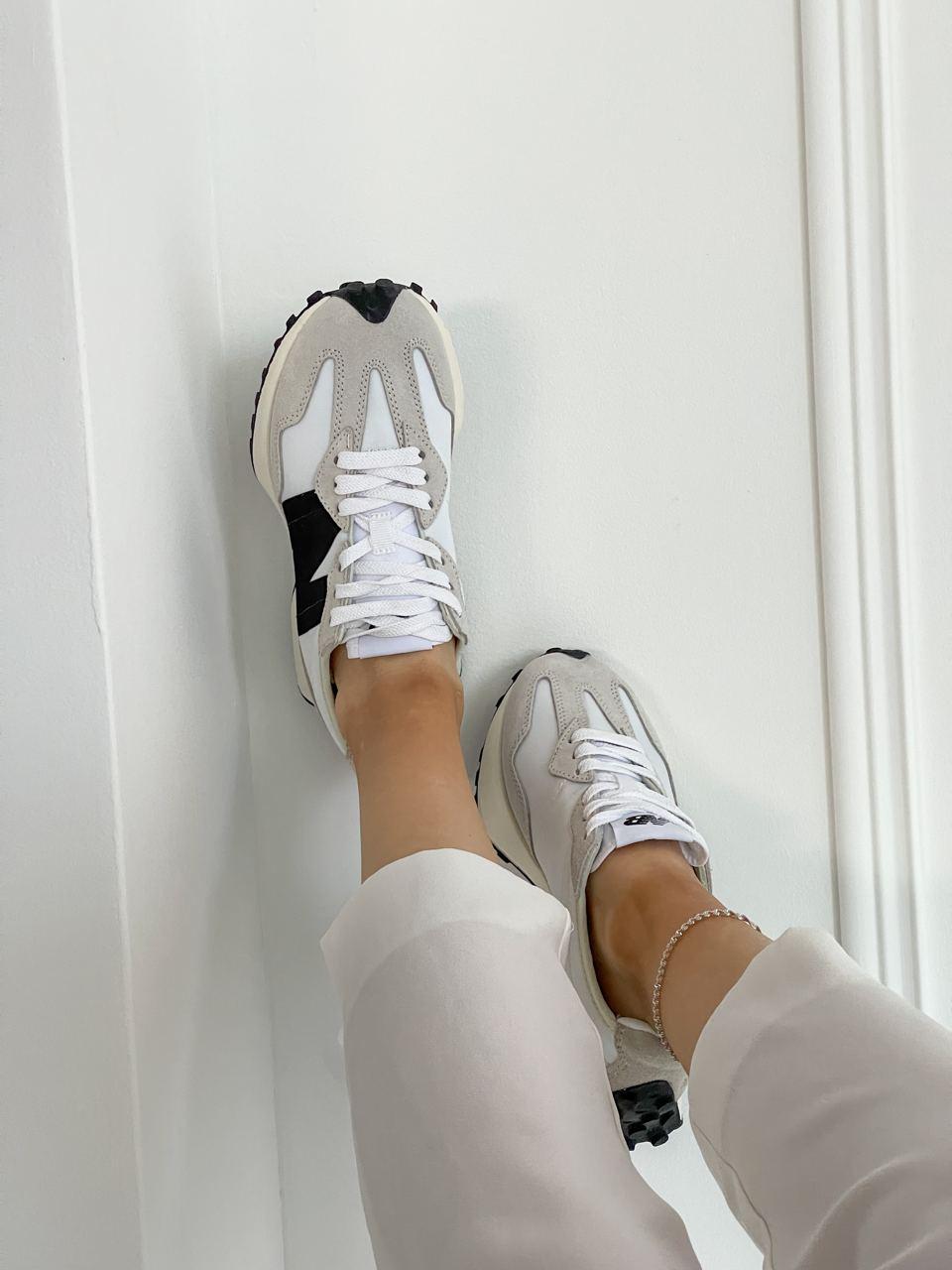 New Balance 327 Grey Black 1