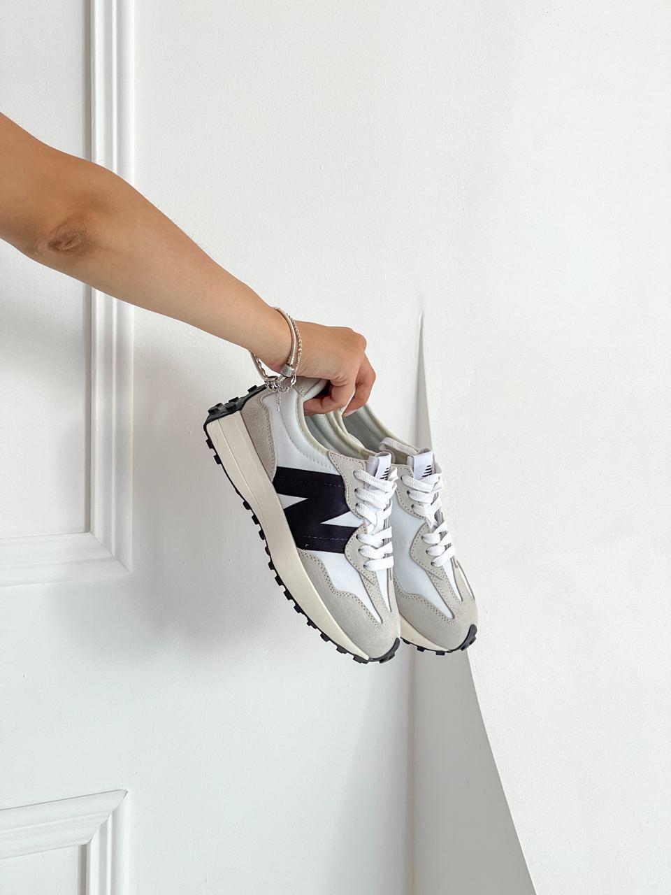 New Balance 327 Grey Black 1