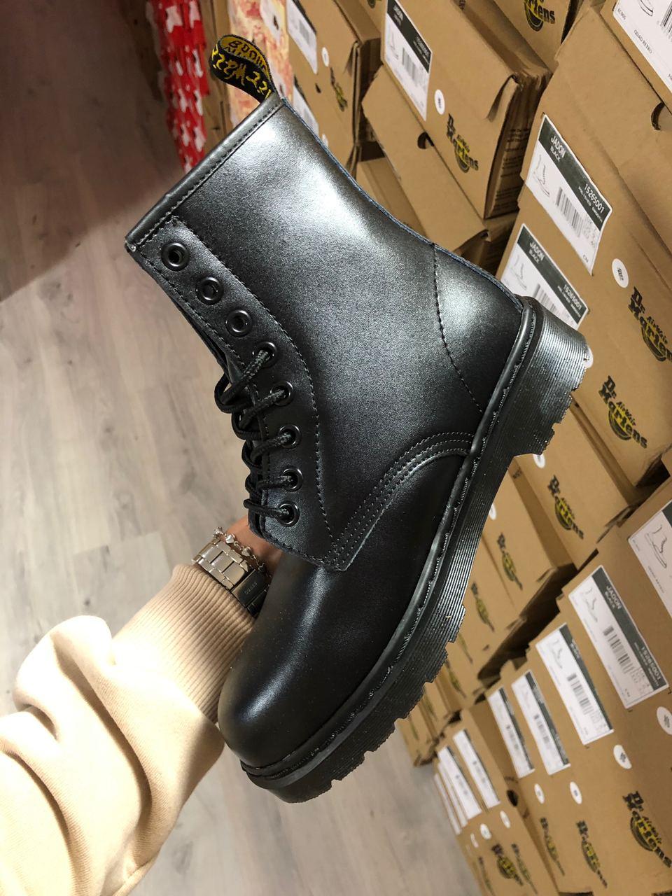 Dr. Martens 1460 Total Black Fur