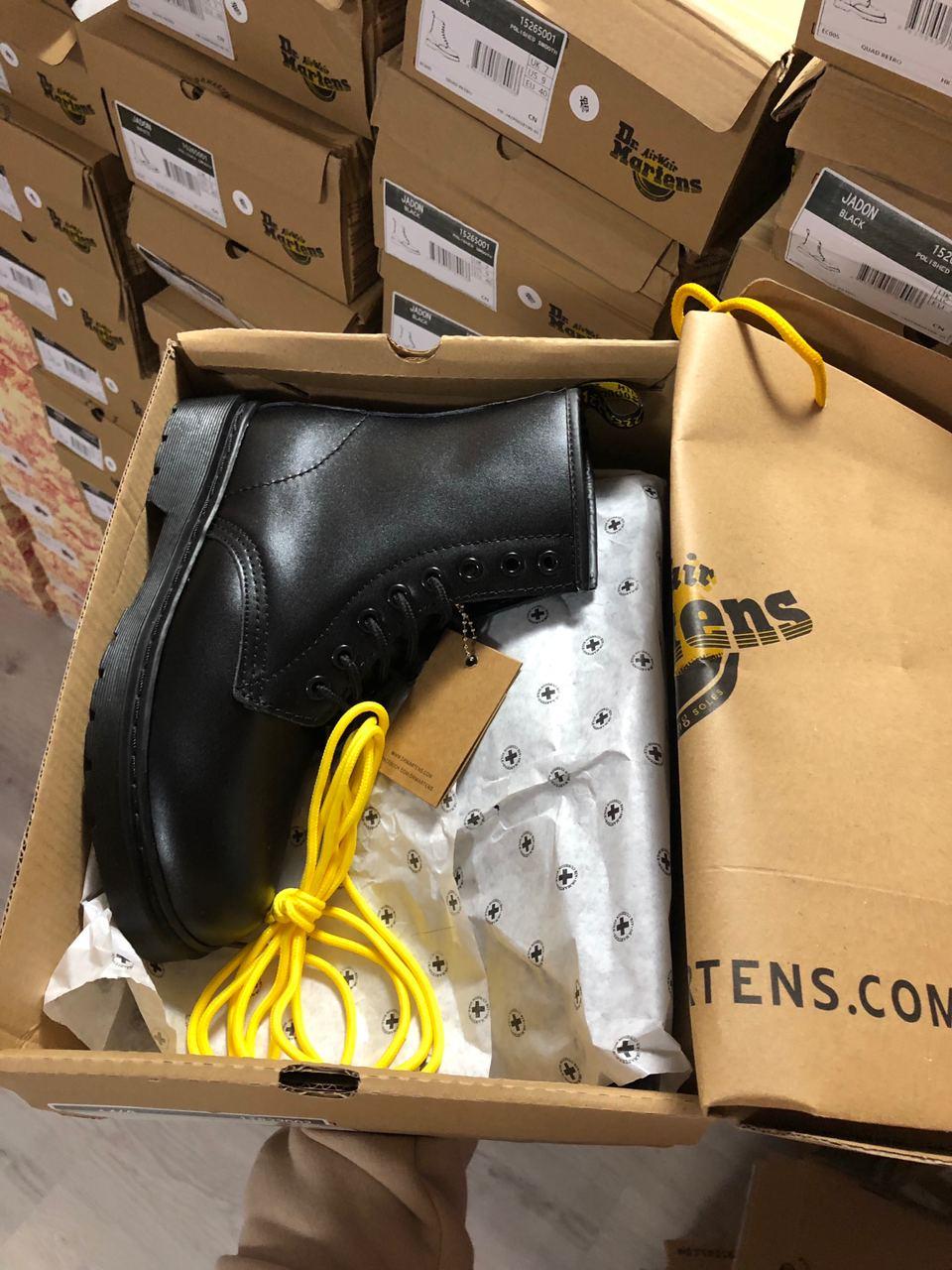 Dr. Martens 1460 Total Black Fur