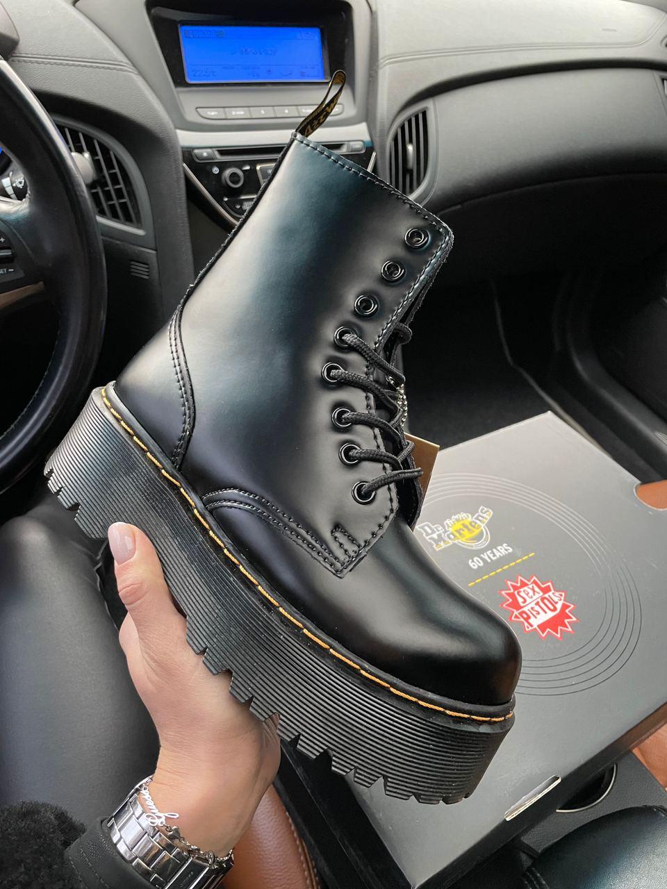 Dr. Martens Jadon Black Fur