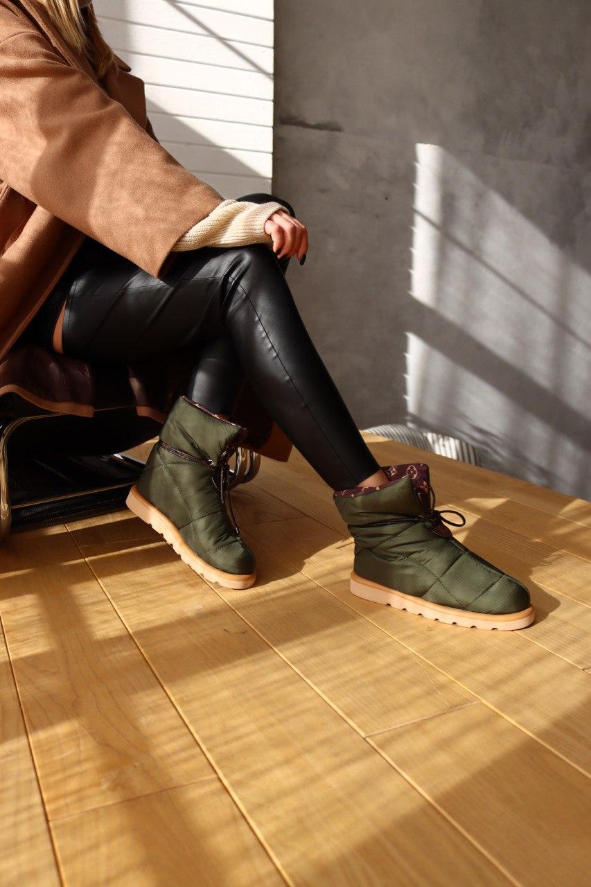 LV Pillow Boots Khaki