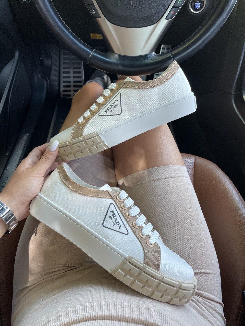 Prada Wheel Gabardine