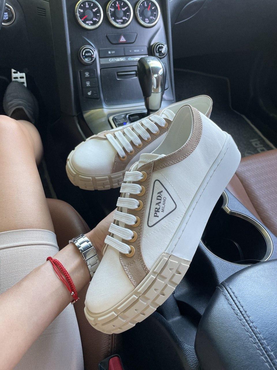 Prada Wheel Gabardine