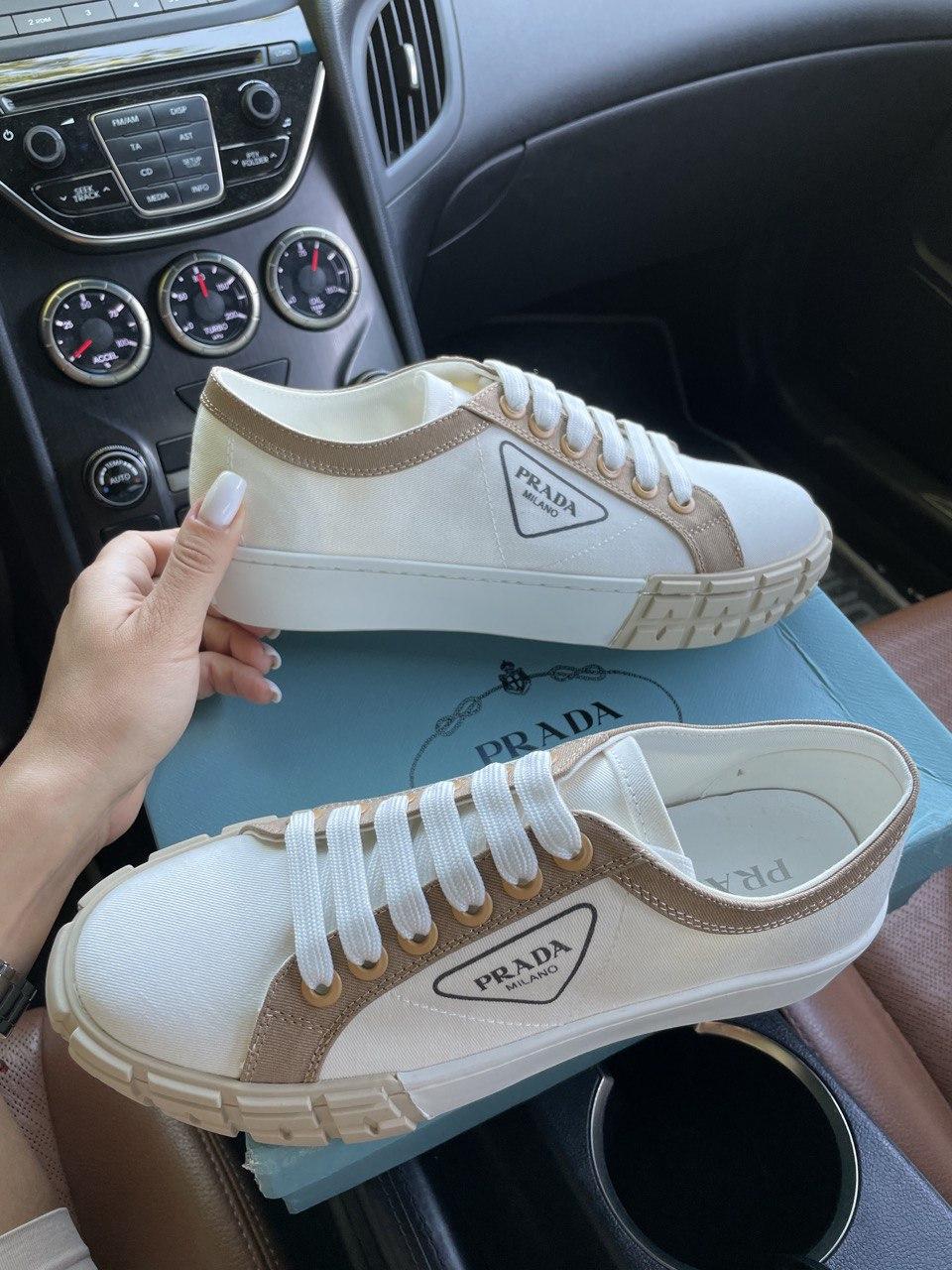 Prada Wheel Gabardine