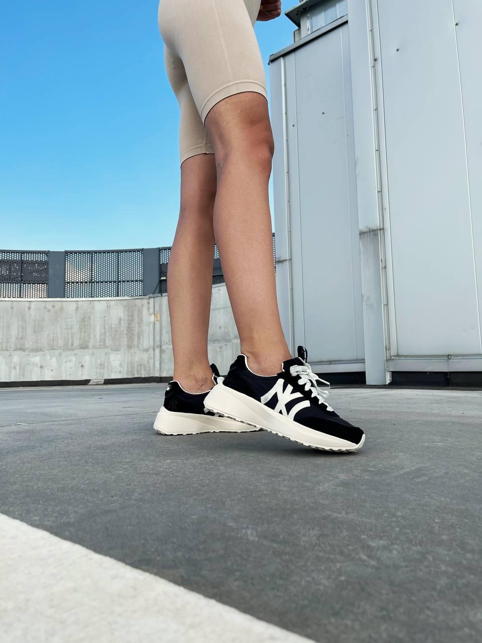 MLB Sneakers Black White
