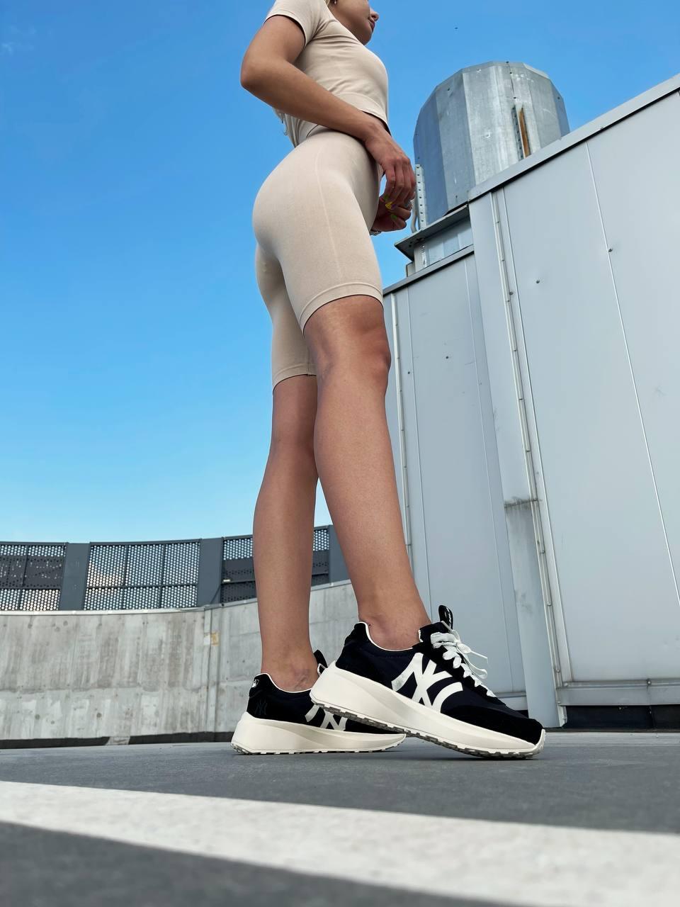 MLB Sneakers Black White