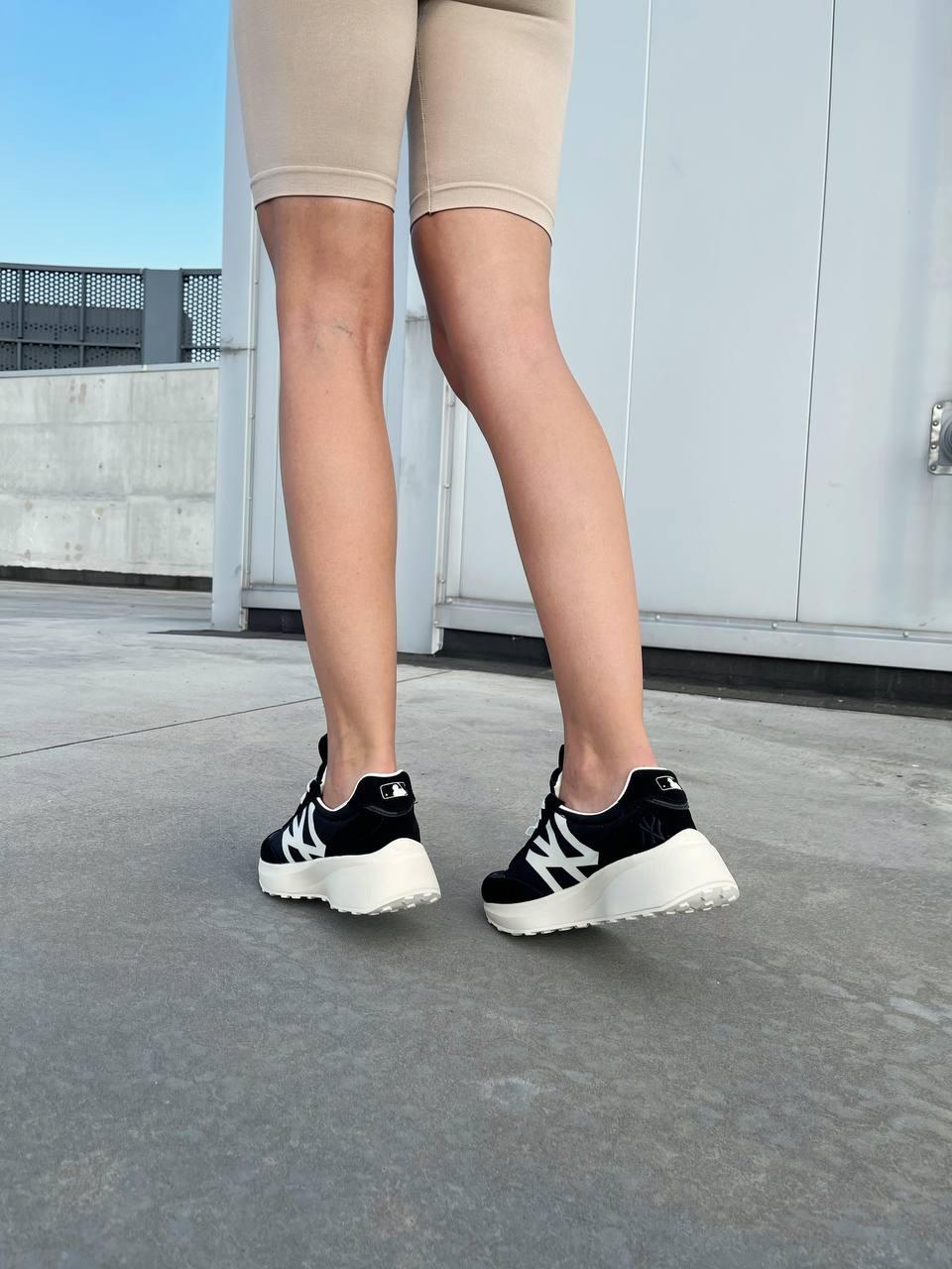 MLB Sneakers Black White