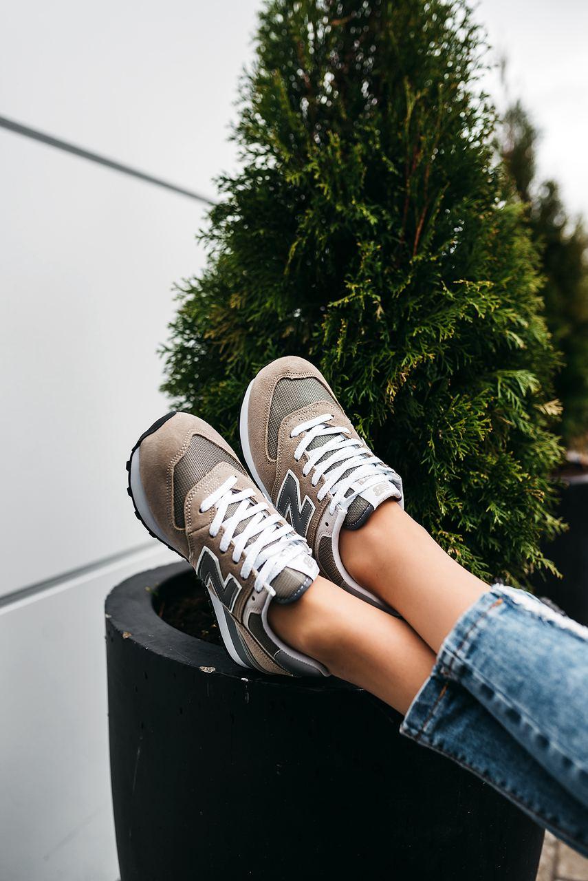 New Balance 574 Olive Gray