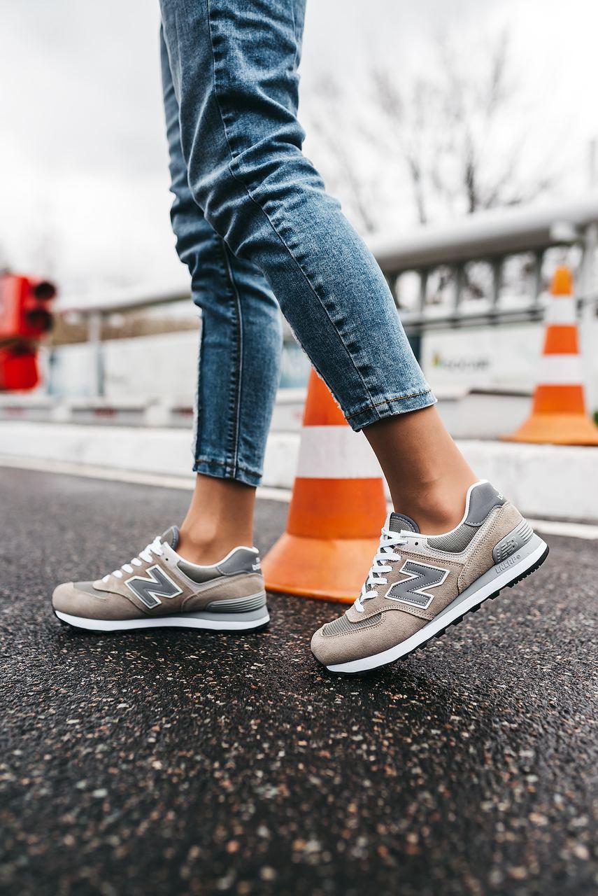 New Balance 574 Olive Gray