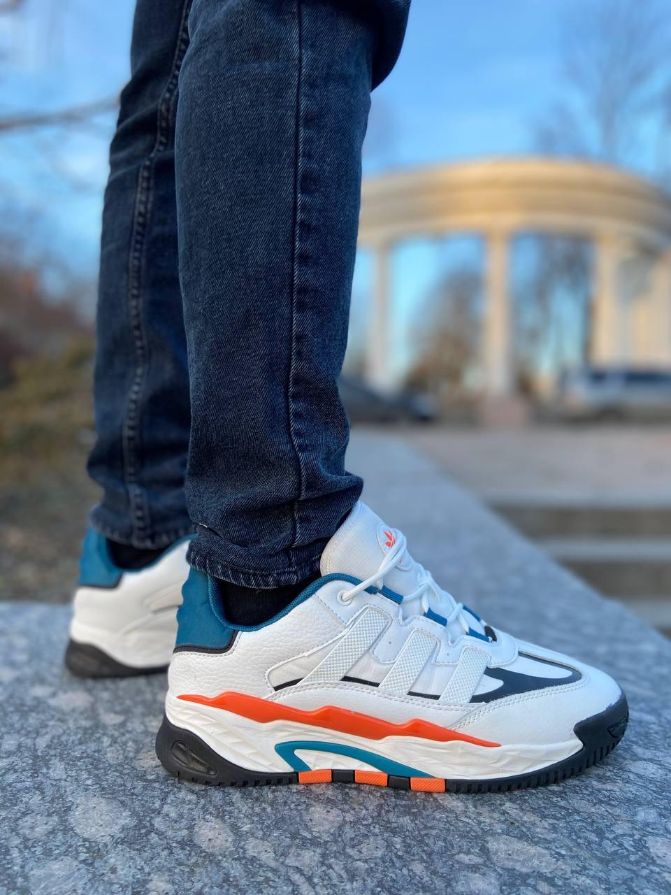 Adidas Niteball White Orange