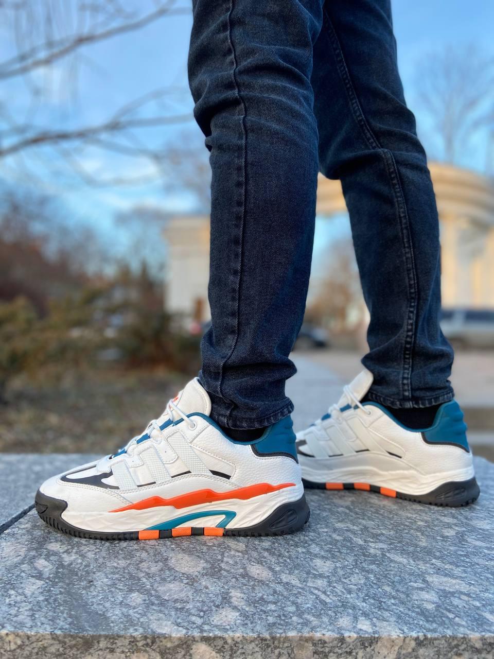Adidas Niteball White Orange
