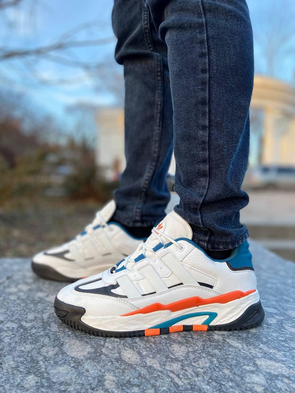 Adidas Niteball White Orange