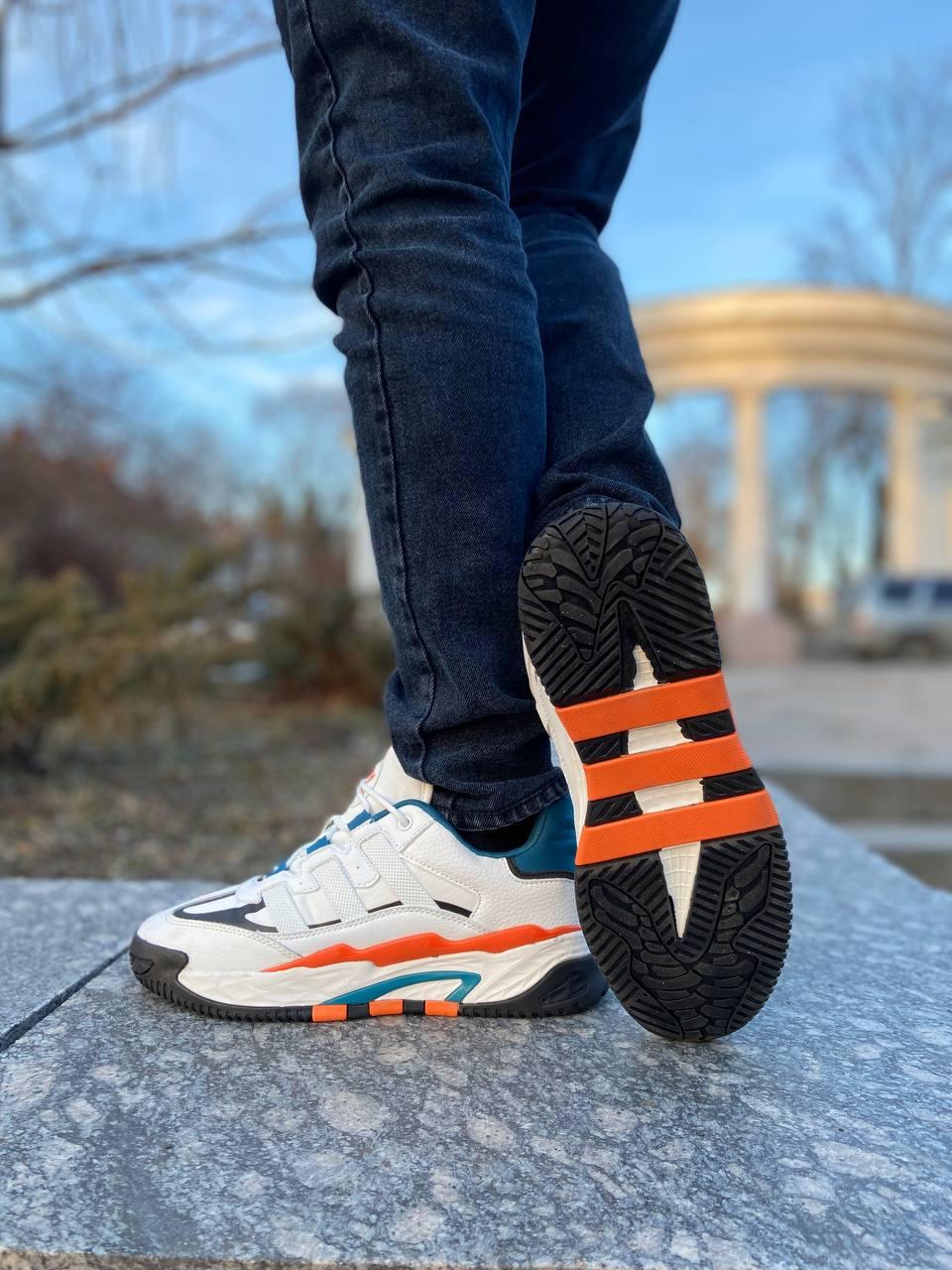 Adidas Niteball White Orange
