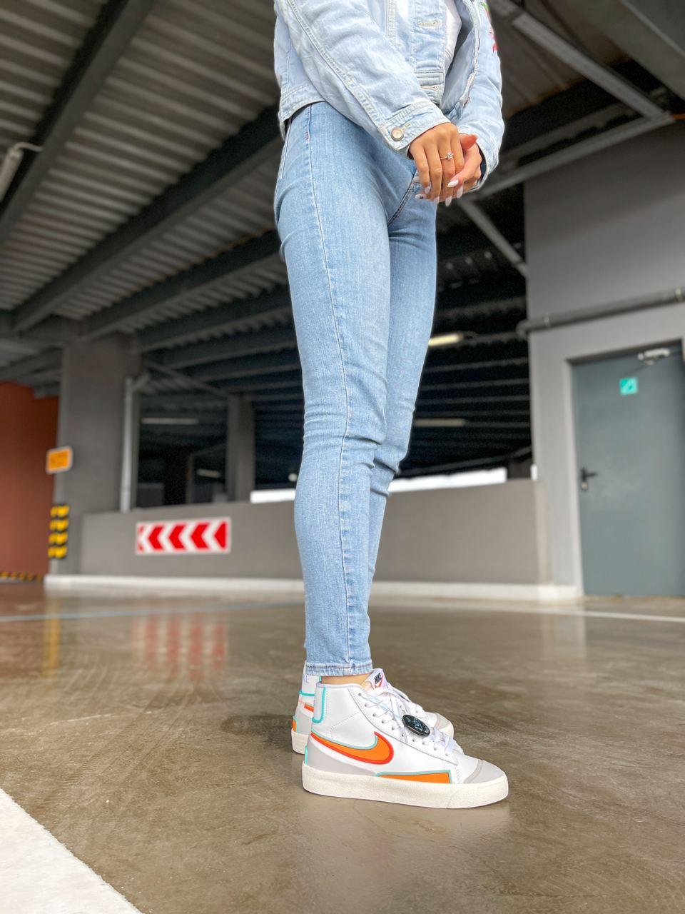 Nike Blazer White Orange