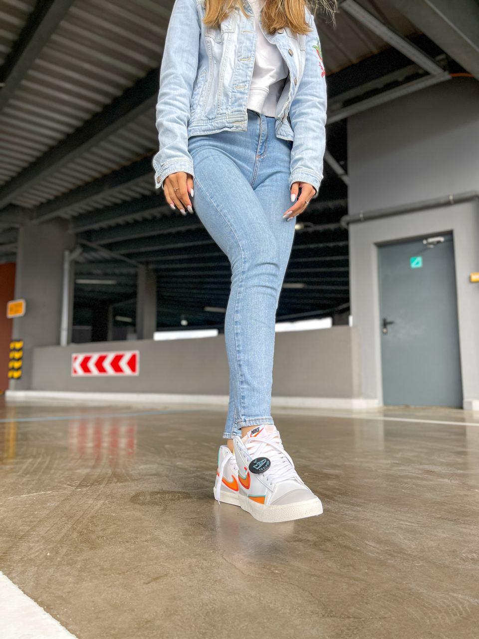 Nike Blazer White Orange