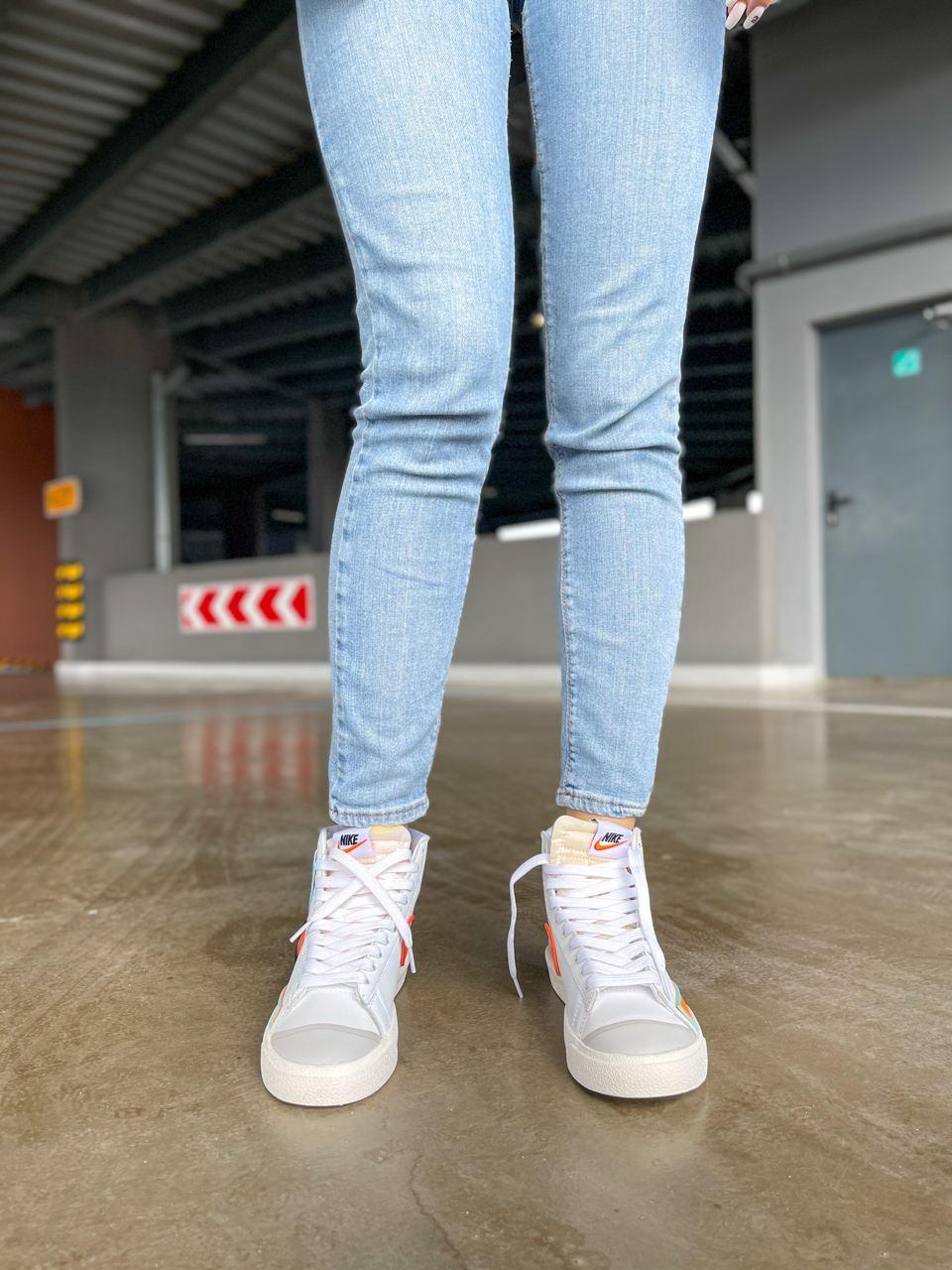 Nike Blazer White Orange