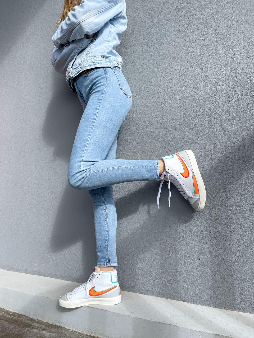 Nike Blazer White Orange
