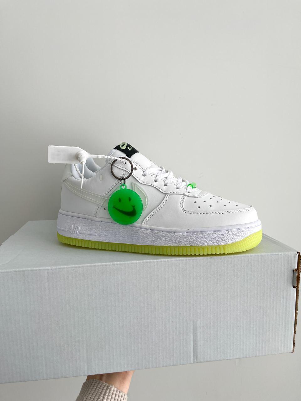 Nike Air Force 1 White Neon