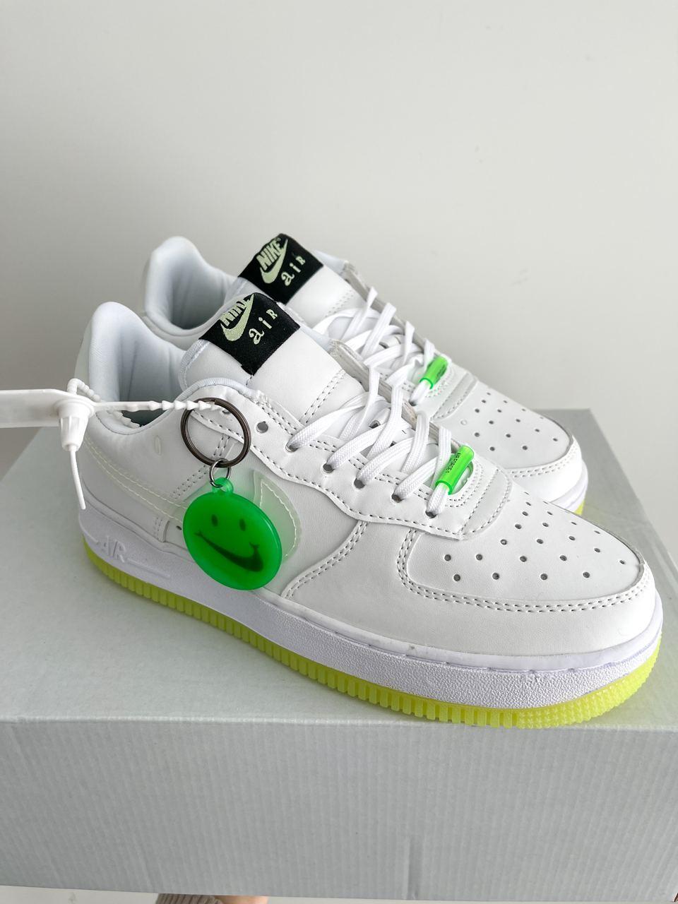 Nike Air Force 1 White Neon