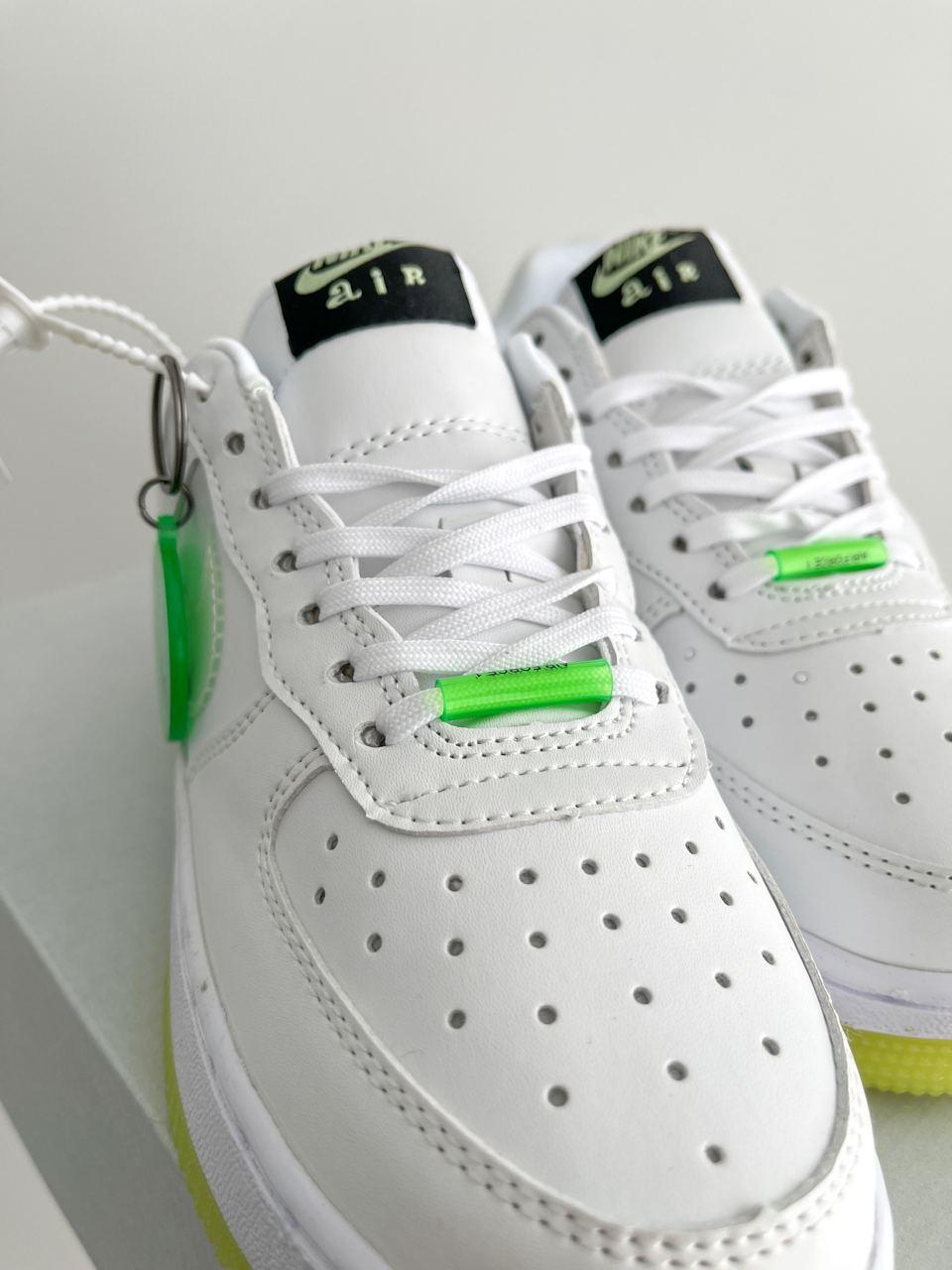 Nike Air Force 1 White Neon