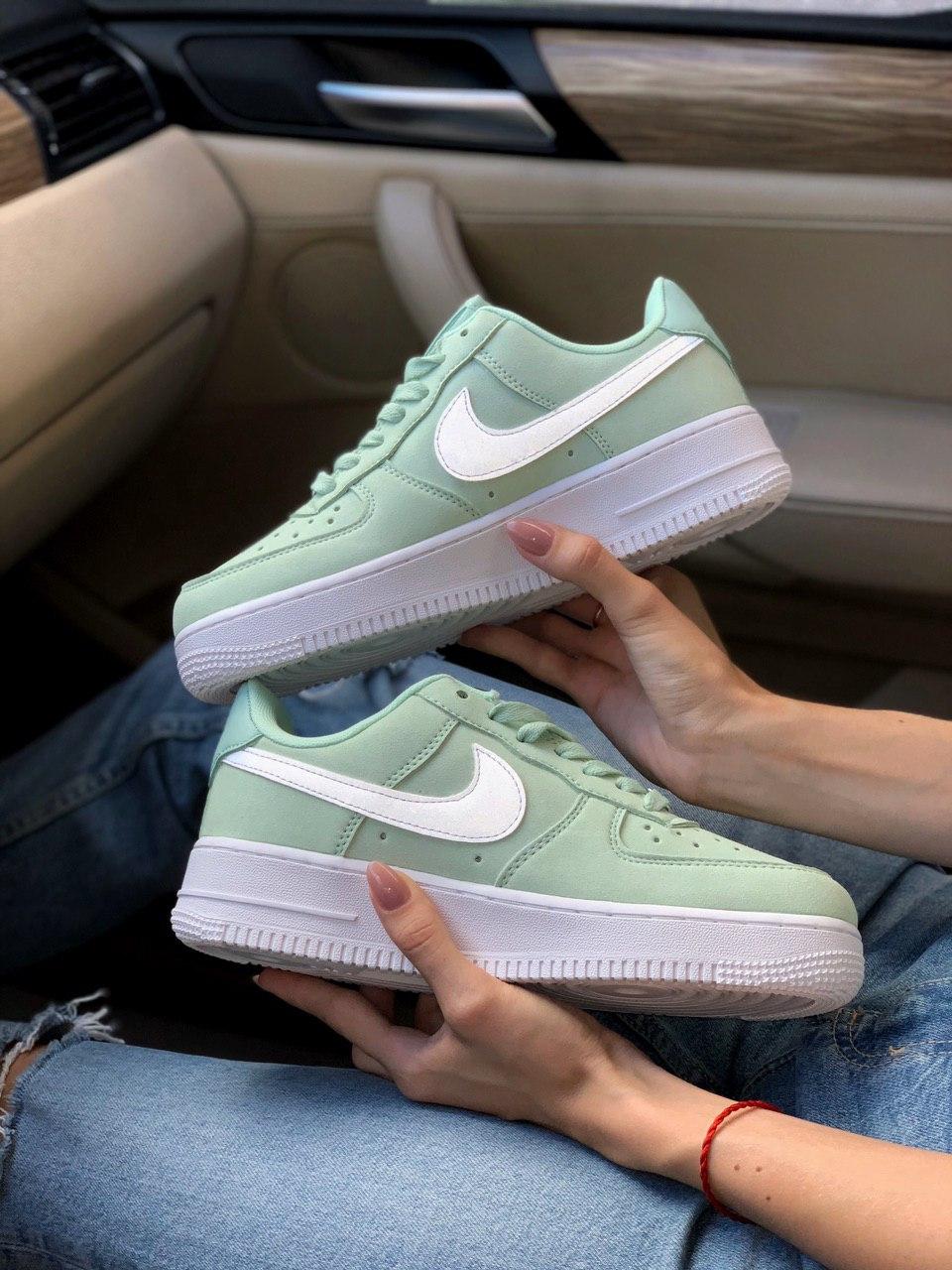Nike Air Force 1 Green White 3