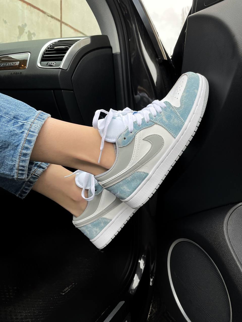 Nike Air Jordan Retro 1 Low White Blue