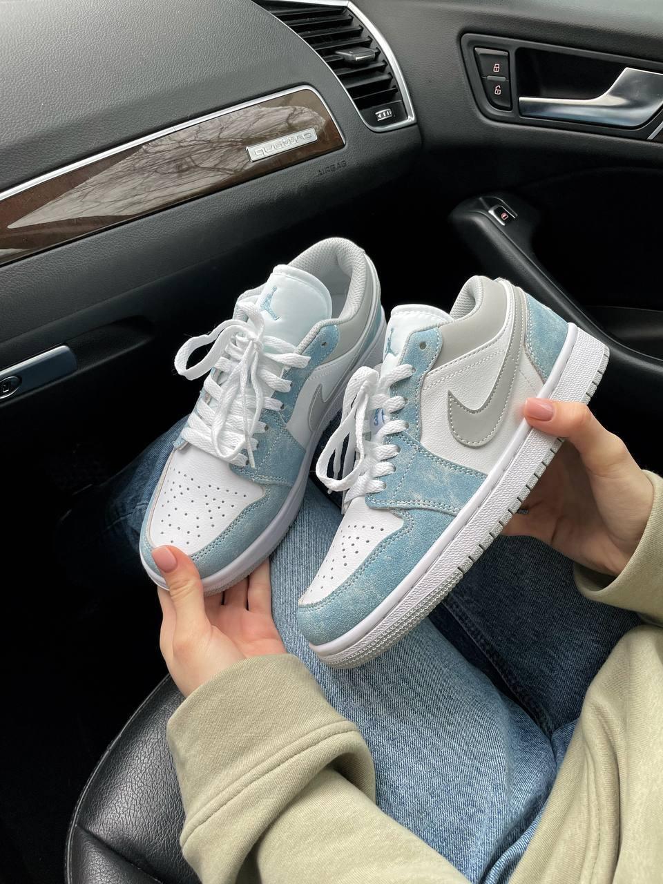 Nike Air Jordan Retro 1 Low White Blue