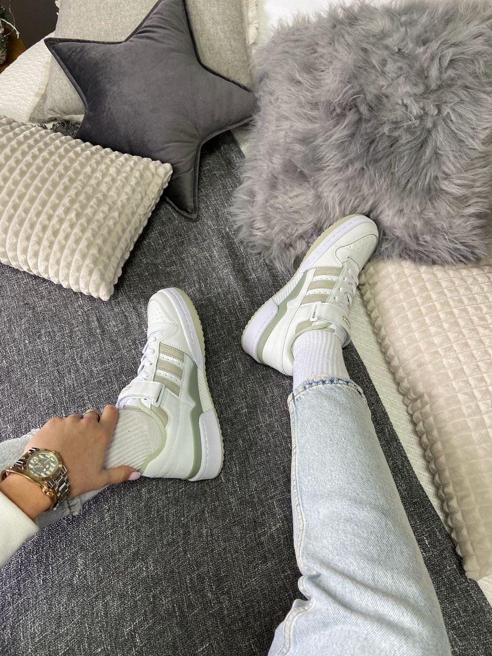 Adidas Forum Low White Green