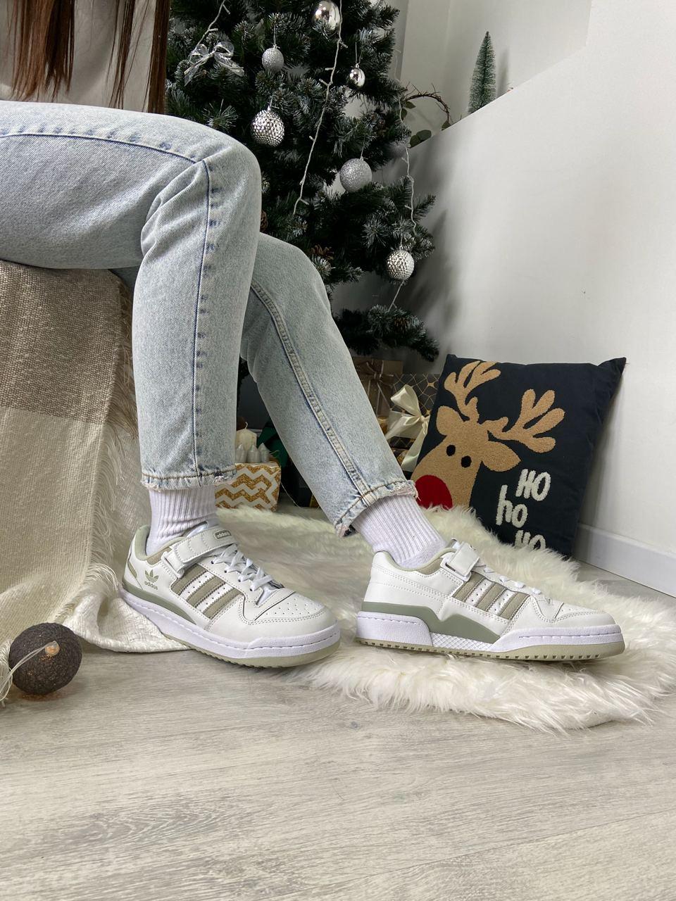 Adidas Forum Low White Green