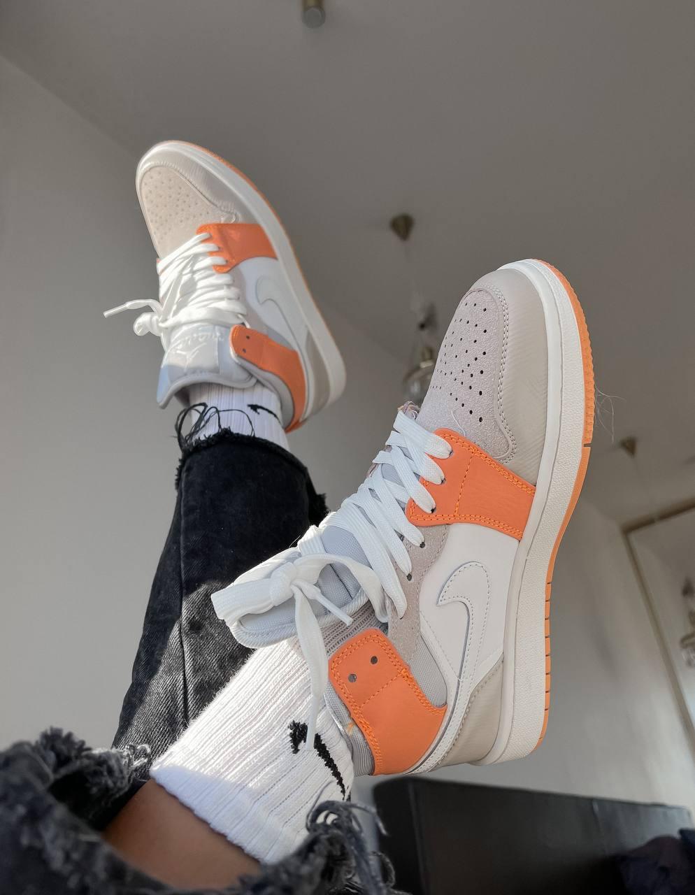 Nike Air Jordan 1 Retro Orange Grey