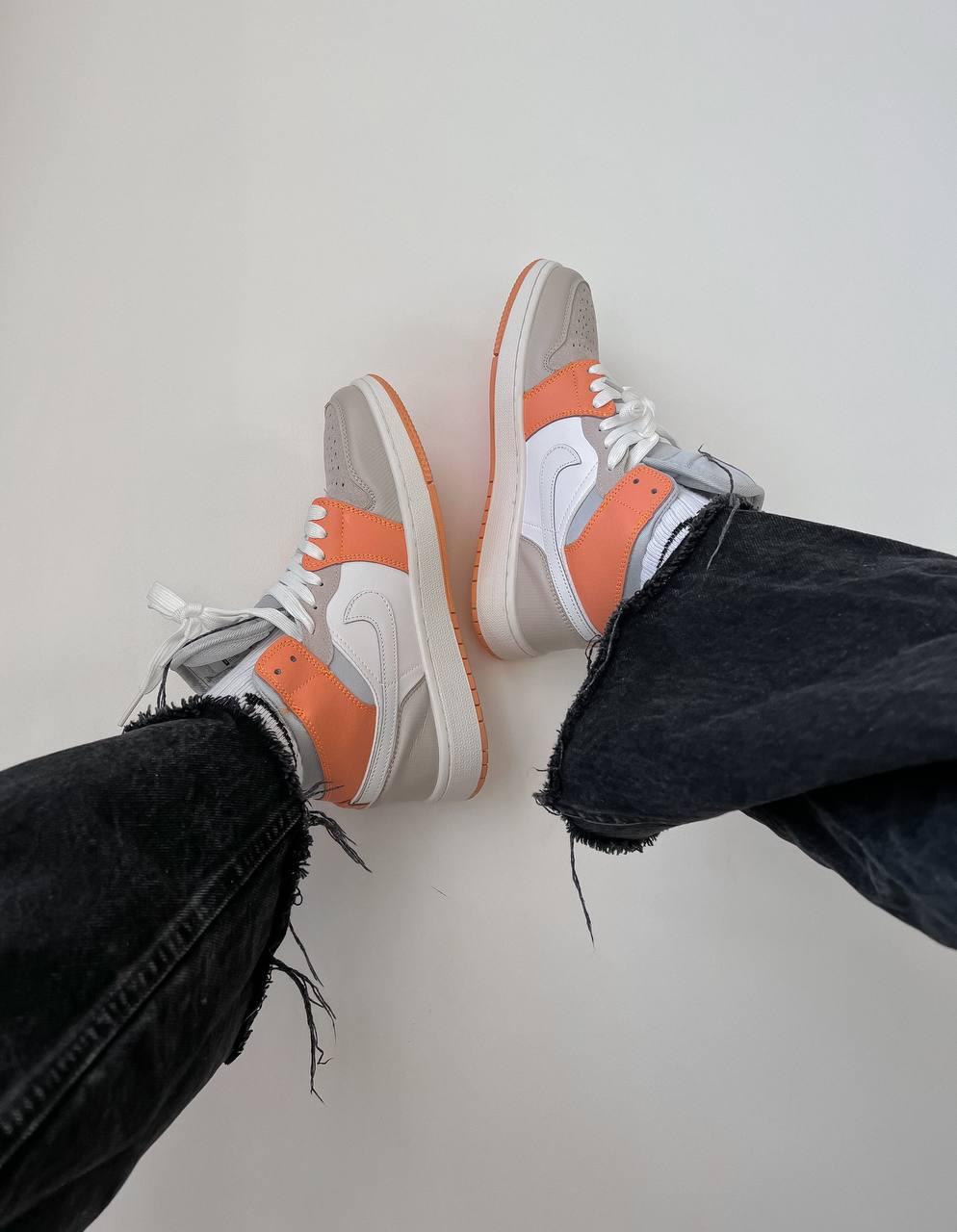 Nike Air Jordan 1 Retro Orange Grey