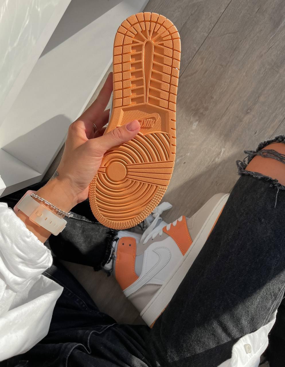 Nike Air Jordan 1 Retro Orange Grey