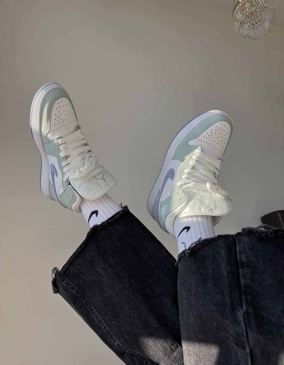 Nike Air Jordan 1 Retro Mid Green Blue