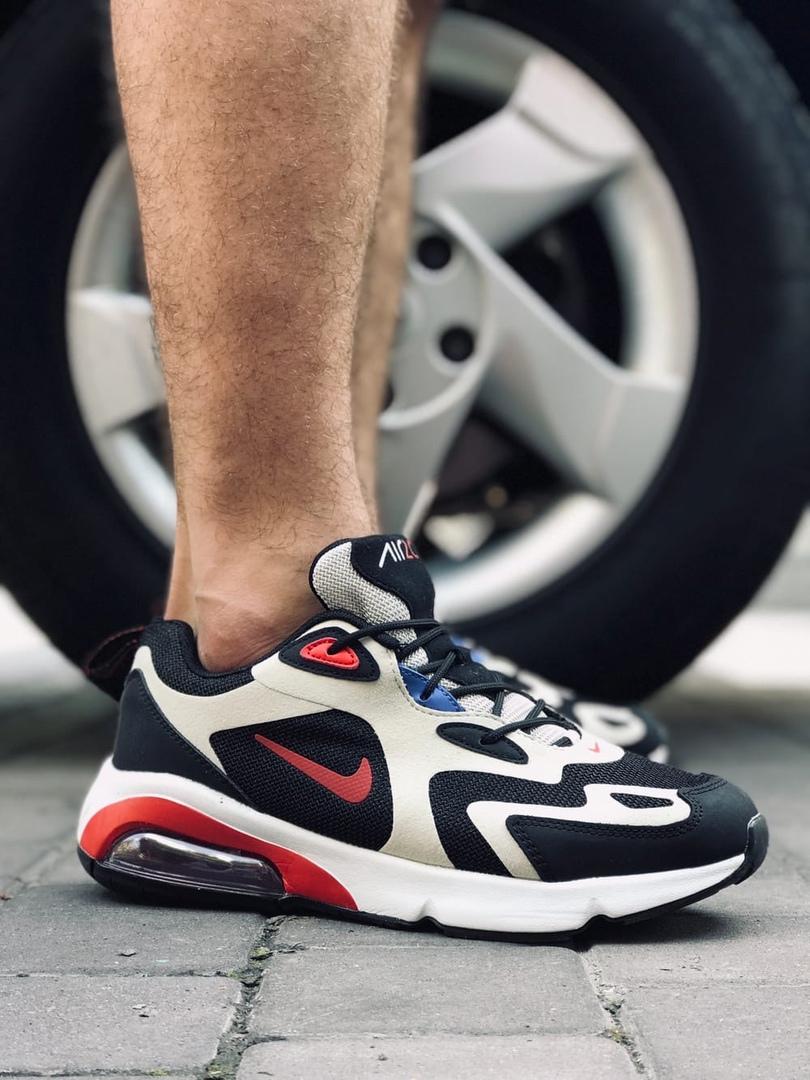Nike Air Max 200 Black White Red