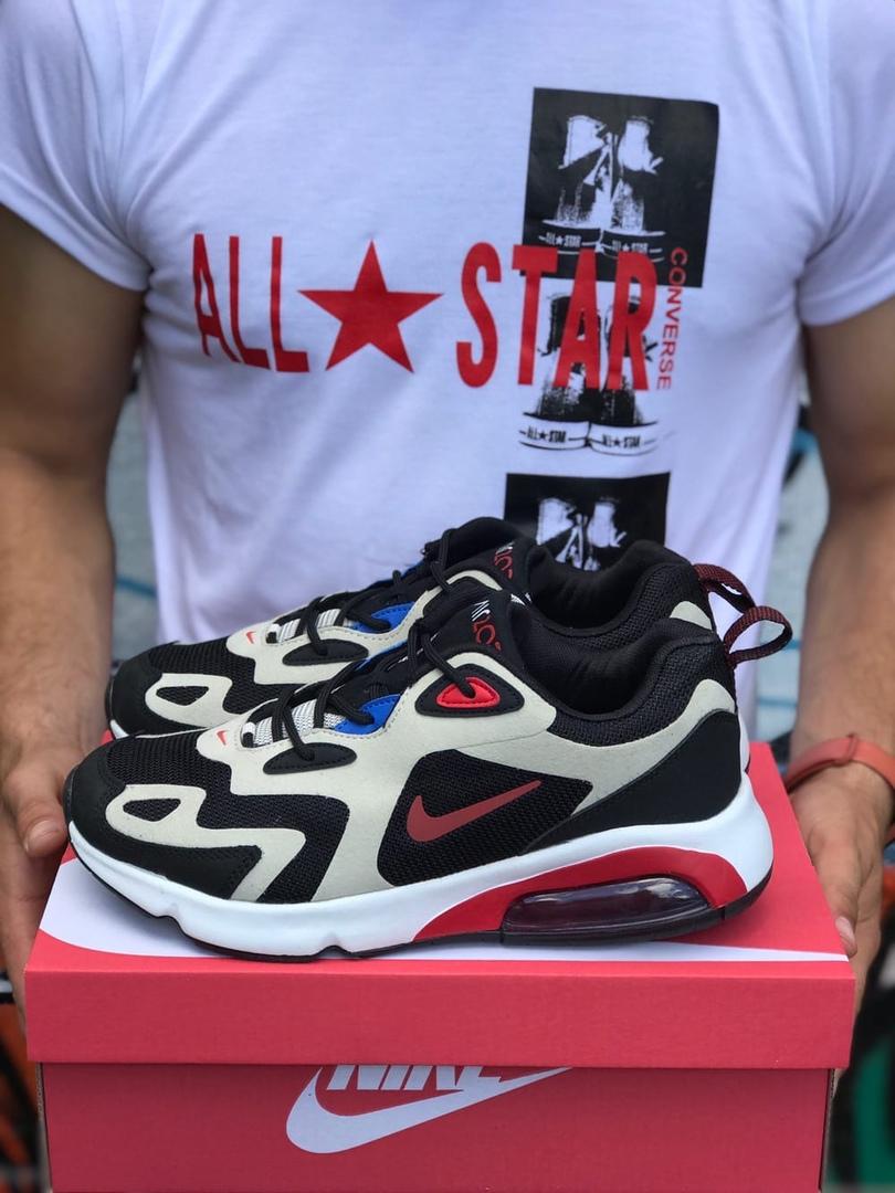Nike Air Max 200 Black White Red