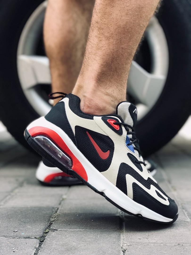Nike Air Max 200 Black White Red