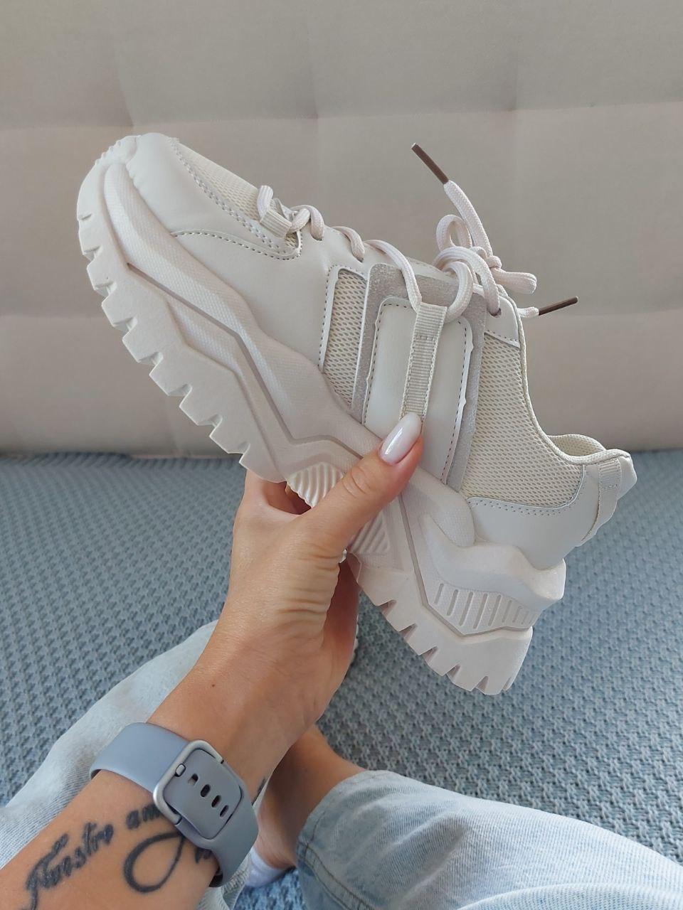 Shoes Beige White