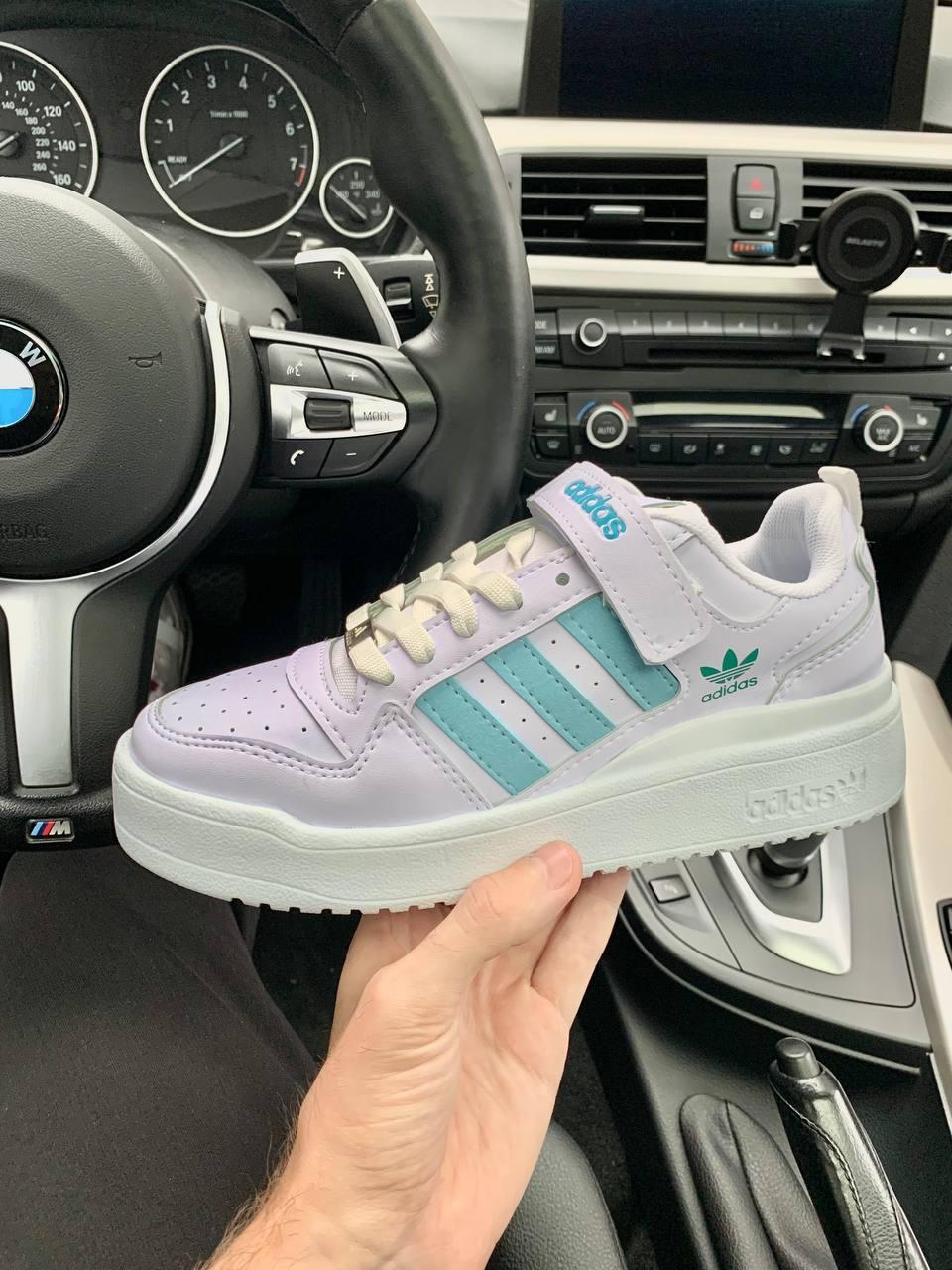 Adidas Forum White Blue v2