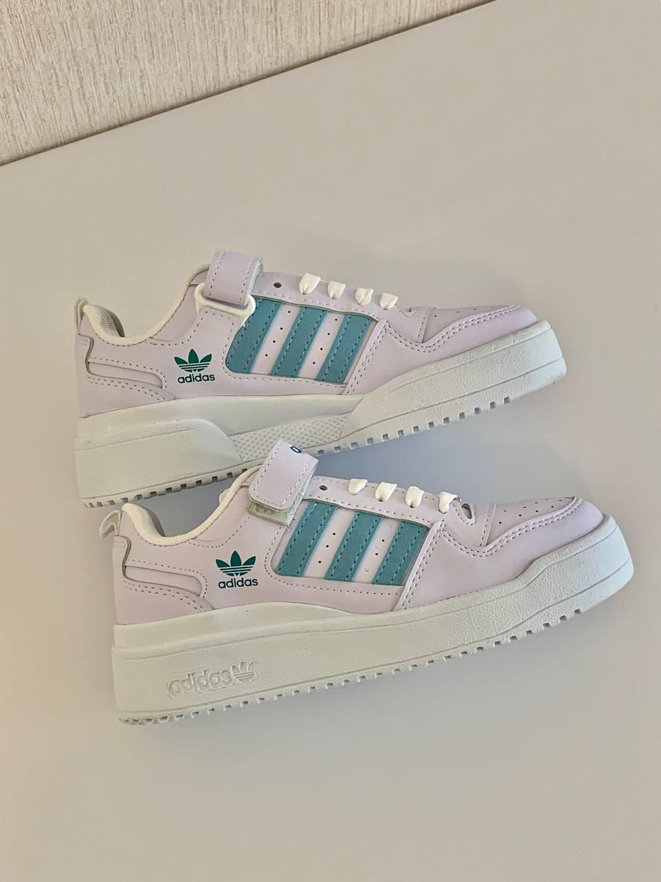 Adidas Forum White Blue v2