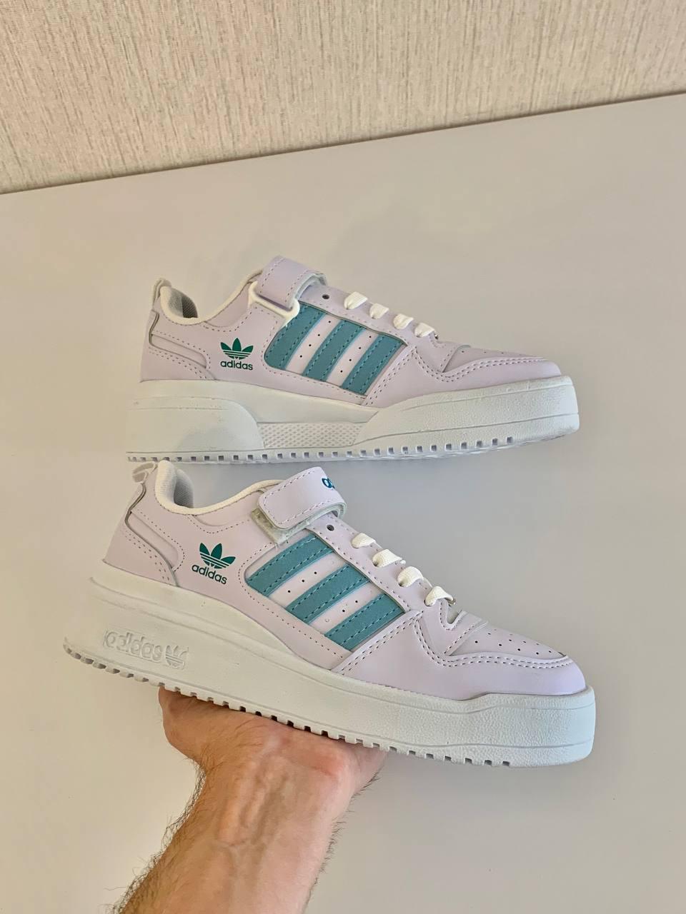 Adidas Forum White Blue v2