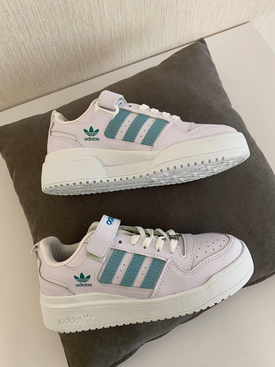 Adidas Forum White Blue v2