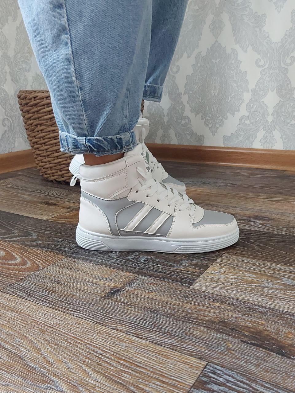 Shoes Grey White